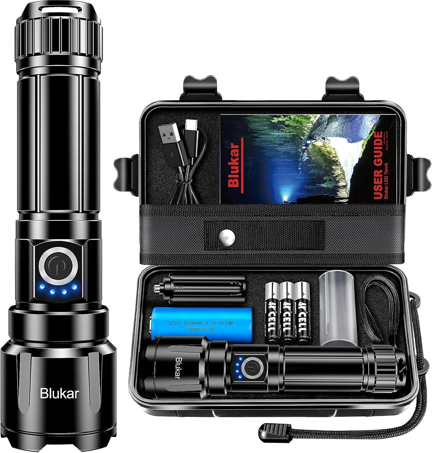 Linterna LED Recargable