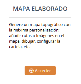 Mapa de España en el CNIG con herramientas de zoom y un campo de búsqueda para localizar una zona